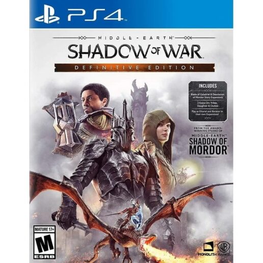 Middle Earth Shadow of War Definitive Edition Playstation 4 PS4 IMPORT