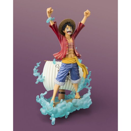 One Piece Figuarts Zero Startune Monkey D Luffy Setting Out For The New World figure 25cm