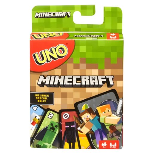 UNO Minecraft card game