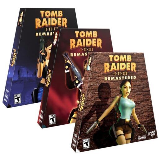 Tomb Raider I-III Remastered Convention Exclusive Playstation 5 PS5 Limited Run IMPORT