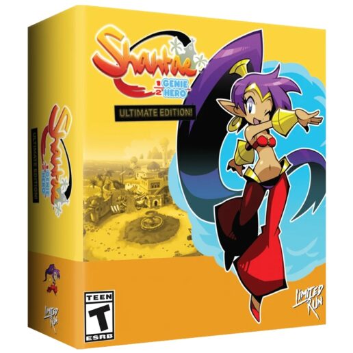 Shantae Half-Genie Hero Ultimate Edition Collectors Edition Playstation 5 PS5 Limited Run IMPORT Shantae Half-Genie Hero Ultimate Edition Collectors Edition Playstation 5 PS5 Limited Run IMPORT