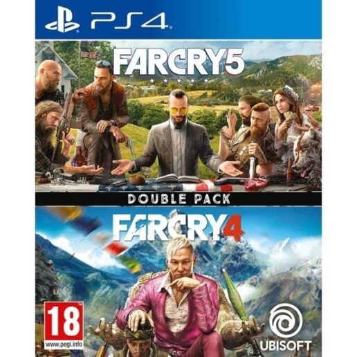 Far Cry 4 + Far Cry 5 Double Pack Playstation 4 PS4 DE Multi-language in Game