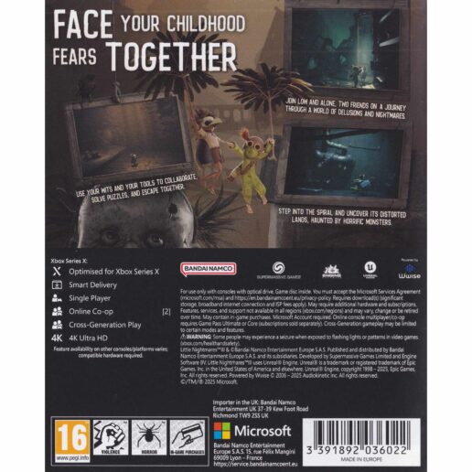 Little Nightmares III Xbox Series X Xbox One (Begagnad)