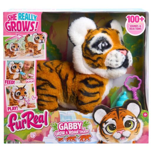FurReal Gabby the Grow & Roar Tiger Interactive plush toy