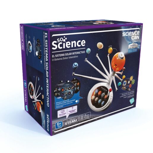 Science interactive solar system projector