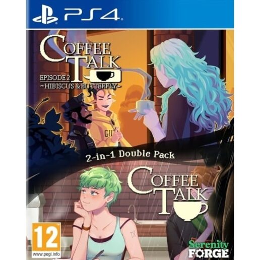 Coffee Talk 1 & 2 Double Pack Playstation 4 PS4 Coffee Talk 1 & 2 Double Pack Playstation 4 PS4