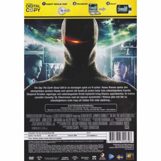 The Day the Earth Stood Still DVD (Begagnad)