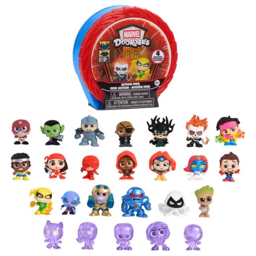 Doorables Marvel Action Mini Peek Series 3 assorted Capsule surprise 4 figures