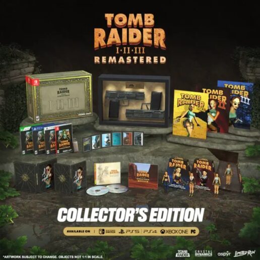 Tomb Raider I-III Remastered Collectors Edition Playstation 5 PS5 IMPORT