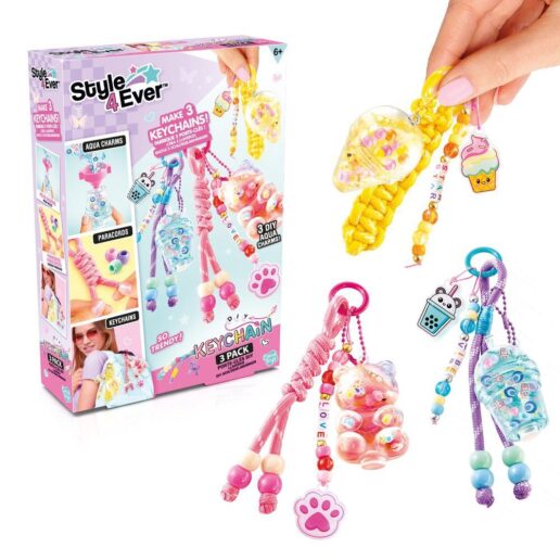 Style 4Ever set of 3 Keychains