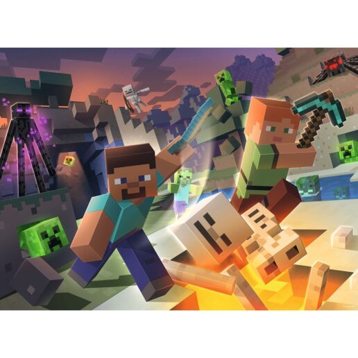 Minecraft puzzle XXL 100pcs