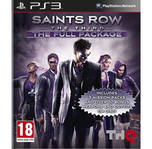 Saints Row The Third The Full Package Playstation 3 PS3 Saints Row The Third The Full Package Playstation 3 PS3