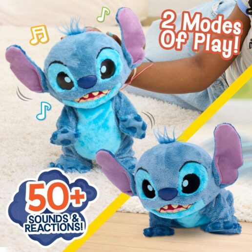 Disney Stitch Double Trouble interactive plush toy