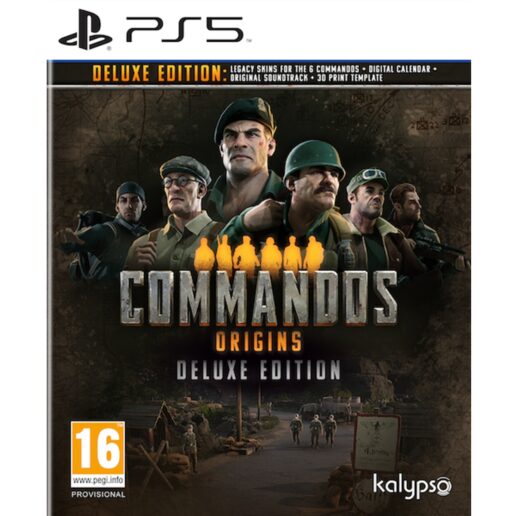 Commandos Origins Deluxe Edition Playstation 5 PS5 Commandos Origins Deluxe Edition Playstation 5 PS5