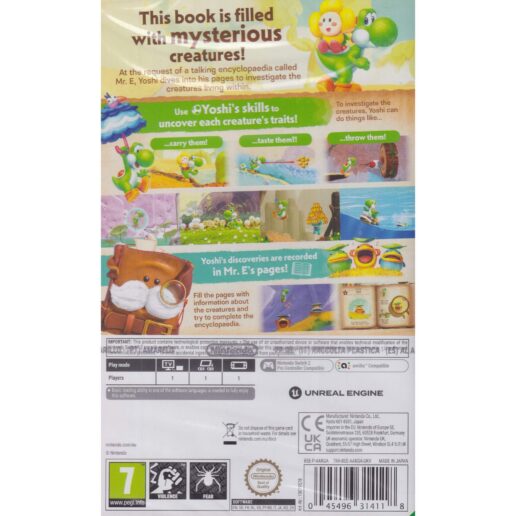 Yoshi and the Mysterious Book Nintendo Switch 2