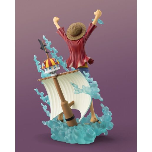 One Piece Figuarts Zero Startune Monkey D Luffy Setting Out For The New World figure 25cm