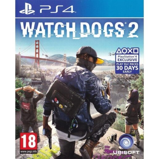 Watch Dogs 2 Playstation 4 PS4 Nordic