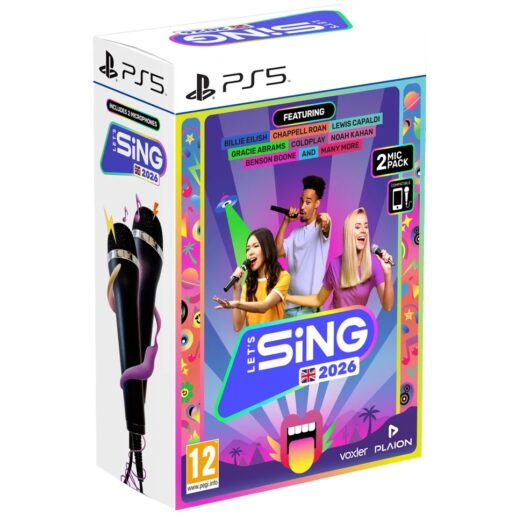 Lets Sing 2026 2-Mic Pack Playstation 5 PS5