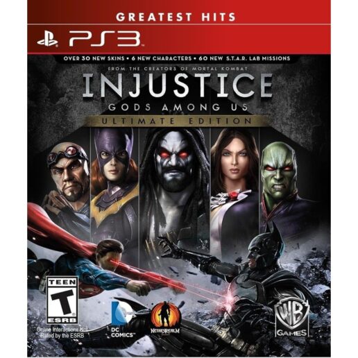 Injustice Gods Among Us Ultimate Edition Playstation 3 PS3 Greatest Hits IMPORT