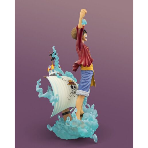 One Piece Figuarts Zero Startune Monkey D Luffy Setting Out For The New World figure 25cm