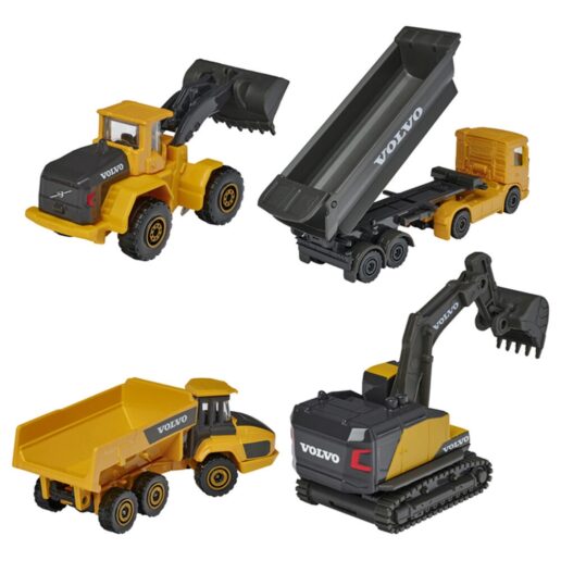 Volvo set 5 construction vehicles