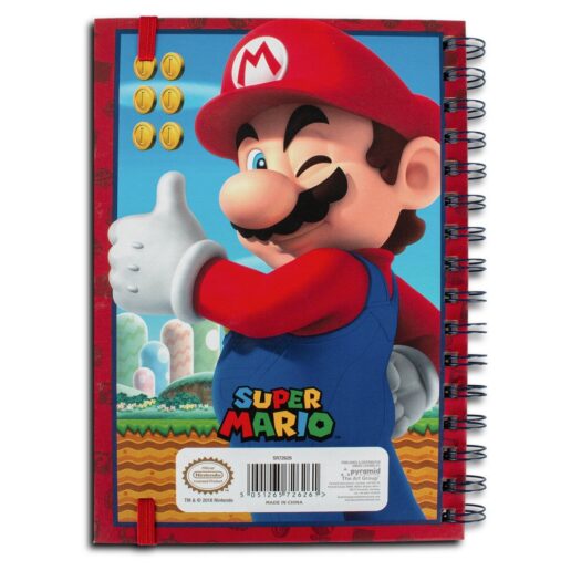 Nintendo Super Mario A5 wiro notebook