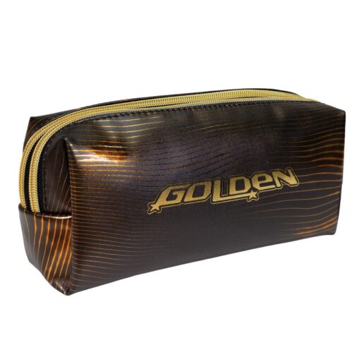 K-pop Demon Hunters golden pencil case