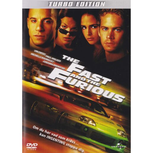 The Fast and the Furious DVD (Begagnad)
