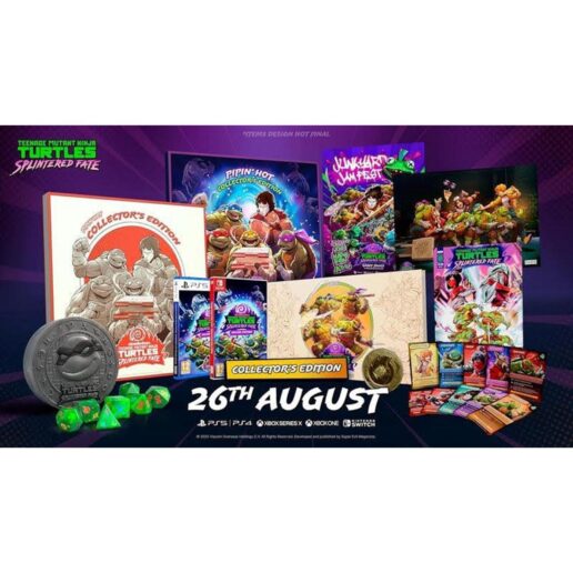 Teenage Mutant Ninja Turtles Splintered Fate Pipin Hot Collectors Edition Playstation 5 PS5