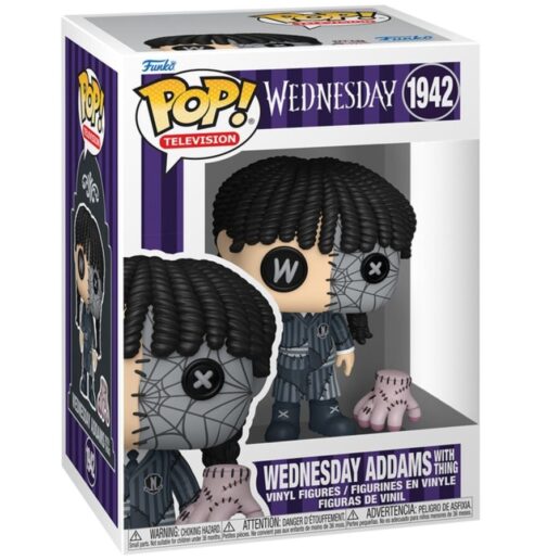 POP figure Wednesday - Wednesday Addams with Things