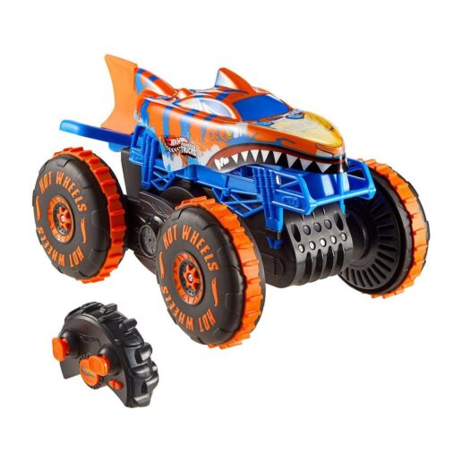 Hot Wheels Monster Trucks Tiger Shark Climber Radio-controlled car