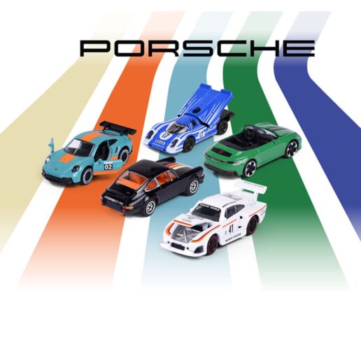Porsche set 5 cars