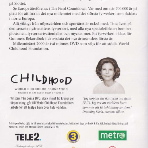 Millenieåret DVD (Begagnad)