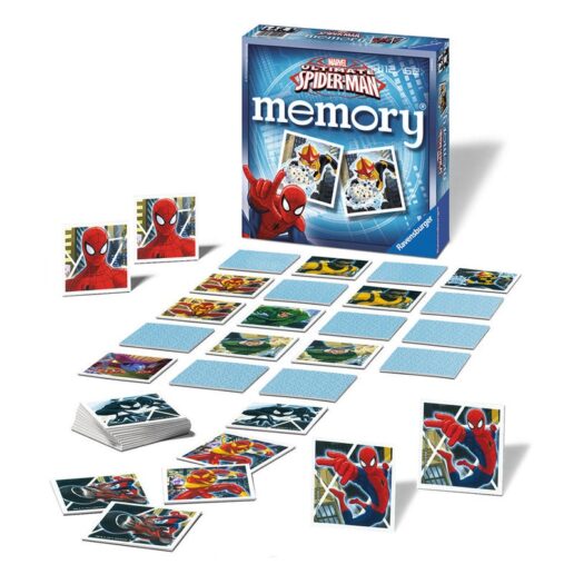 Marvel Ultimate Spiderman memory card game