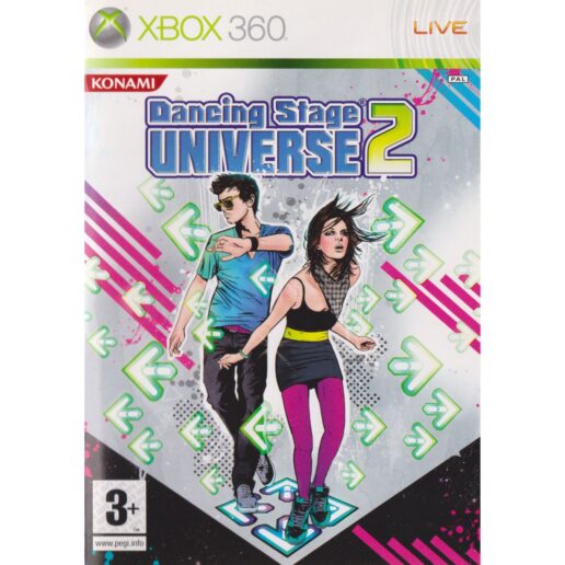 Dansmatta + Dancing Stage Universe 2 Xbox 360 (Begagnad)