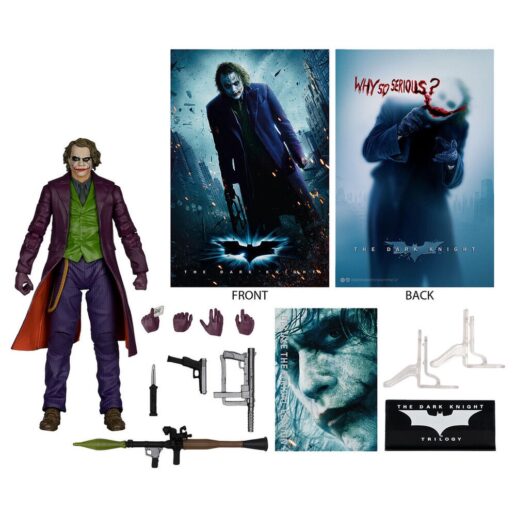 DC Comics Batman The Dark Knight Rises Deluxe Theatrical Edition The Joker figure 18cm