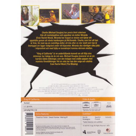 King of California DVD (Begagnad)