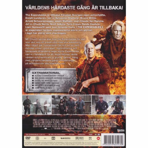 The Expendables 2 DVD (Begagnad)