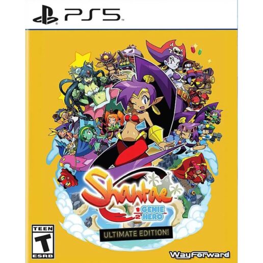 Shantae Half-Genie Hero Ultimate Edition Playstation 5 PS5 Limited Run IMPORT Shantae Half-Genie Hero Ultimate Edition Playstation 5 PS5 Limited Run IMPORT