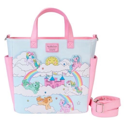 Loungefly My Little Pony Sky Scene convertible ryggsäck tote bag 35cm