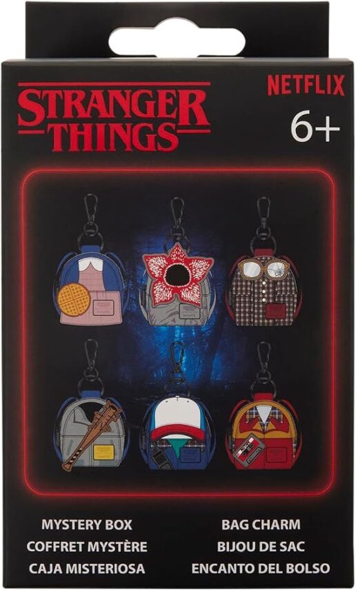 Llavero Mochila Charms Netflix Stranger Things 10th Anniversary Mystery