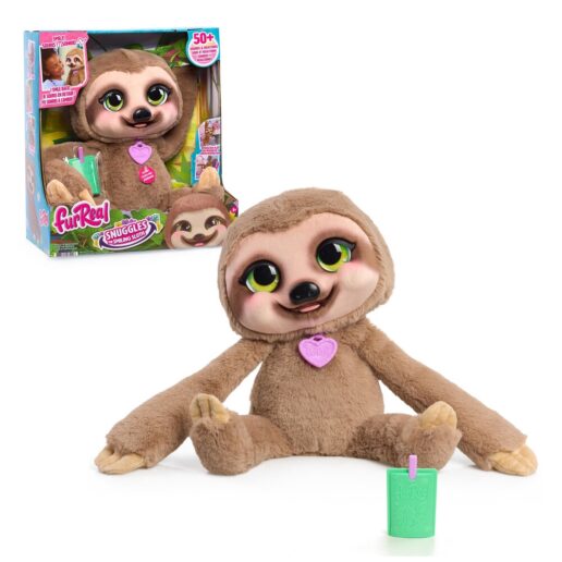 FurReal Snuggles the Smiling Sloth Interactive plush toy
