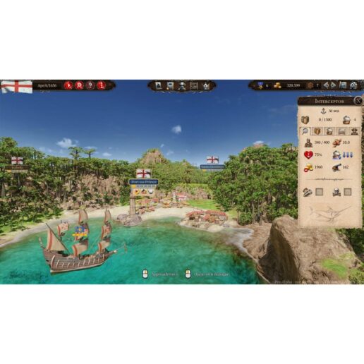 Port Royale 4 Playstation 4 PS4 DE Multi-Language in Game