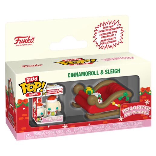 Bitty POP figure Ride Cinnamoroll and Sleigh