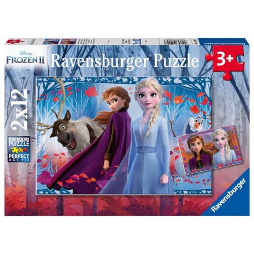 Disney Frozen 2 puzzle 2x12pcs