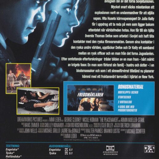 Fredsmäklaren DVD (Begagnad)