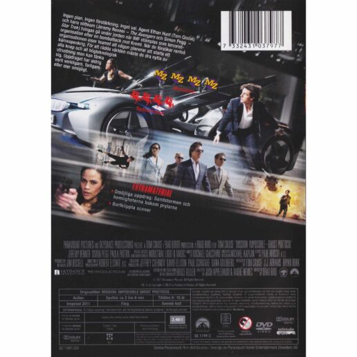 Ghost Protocol DVD (Begagnad)