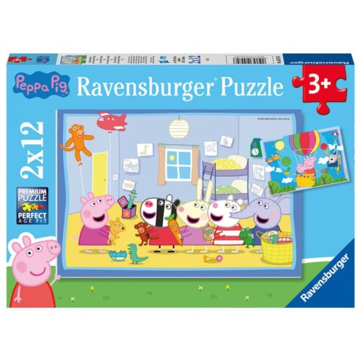 Peppa Pig puzzle 2x12pcs