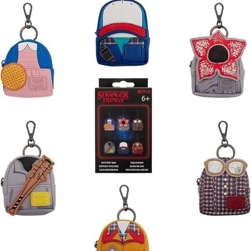 Llavero Mochila Charms Netflix Stranger Things 10th Anniversary Mystery