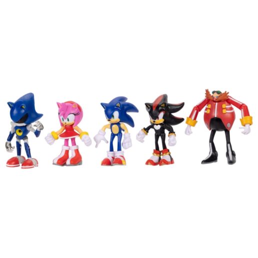 Sonic The Hedgehog pack 5 figures 6cm